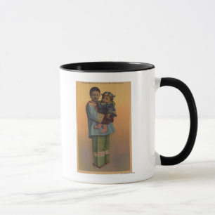 Caneca São Francisco, CAChinesa Mulher e Bebê