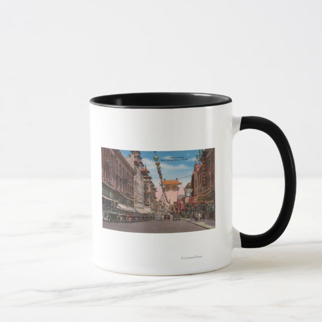 Caneca São Francisco, CAView da Chinatown Main Street (Direita)