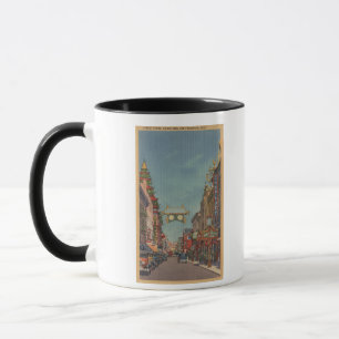 Caneca São Francisco, cena do CAStreet de Chinatown