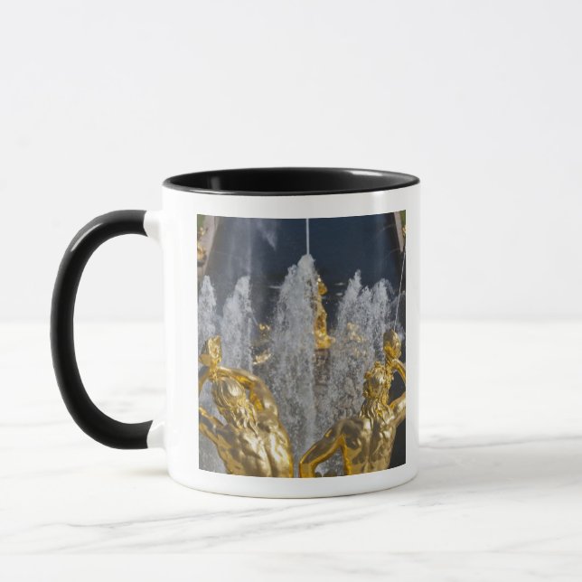 Caneca São Petersburgo, fontes da Grande Cascata (Esquerda)
