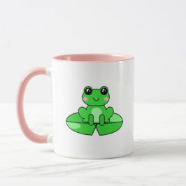 Caneca Sapo Cute Personalizado | Nome no coração