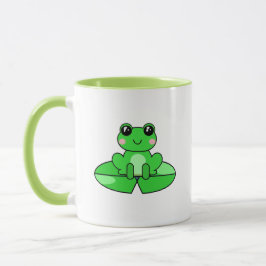Caneca Sapo Cute Personalizado | Nome no coração