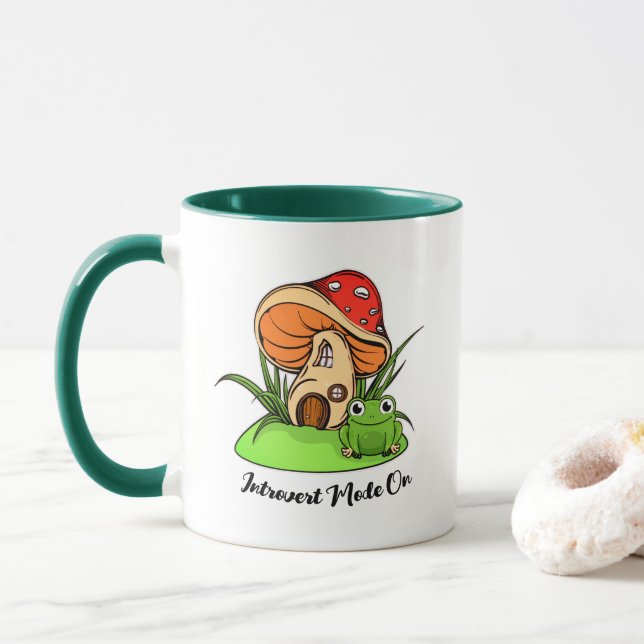 Caneca Sapo e Lixeira do Cogumelo: Modo de Introdução Ati (Com Donut)