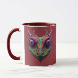 Caneca Sapo/Geco/Rã Místico