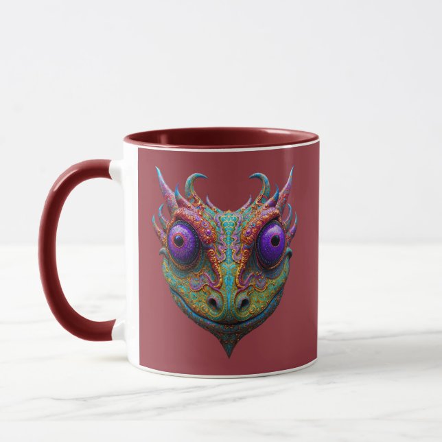 Caneca Sapo/Geco/Rã Místico (Esquerda)