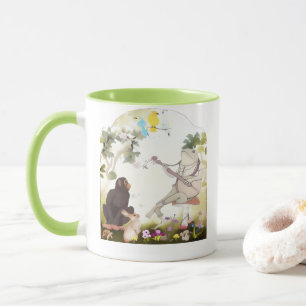 Caneca Sapo Jogando Banjo com animais