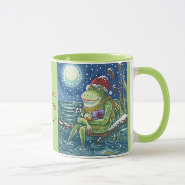 Caneca Sapo No Log CHRISTMAS MUG (Direita)