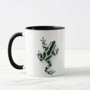 Caneca Sapo preto e verde 2 do dardo do veneno