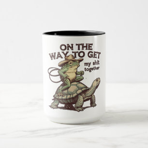 Caneca Sapo Vaqueiro Engraçado