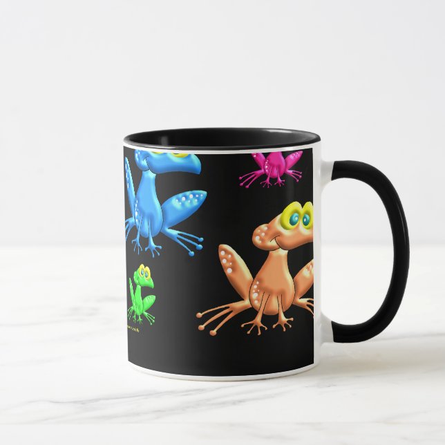 Caneca Sapos do divertimento (Direita)