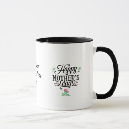 Caneca Sapos Elegantes de Dia de as mães Feliz Personaliz
