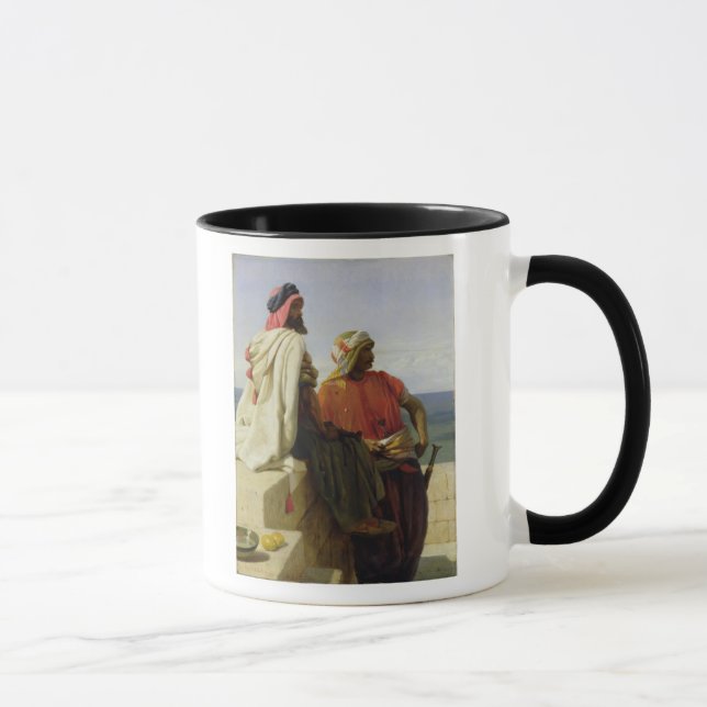 Caneca Saracens na frente de sua posição, 1864 (Direita)