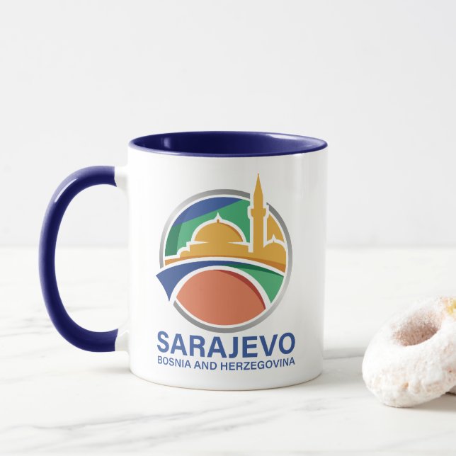 Caneca Sarajevo Bosnia and Herzegovina (Com Donut)
