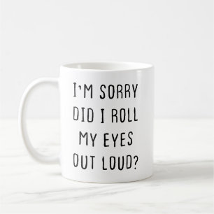 Caneca Sarcástica, Caneca de Café Divertida, Canec