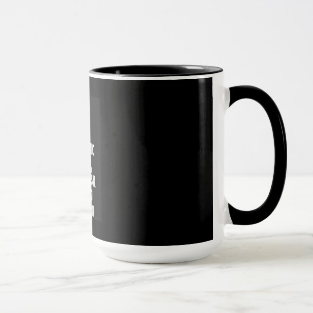 Caneca Sarcástica Legal Café Chá (Direita)