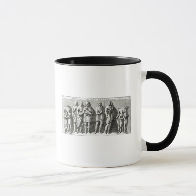 Caneca Sarcófago de Etruscan (Direita)