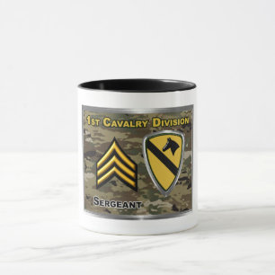 Caneca Sargento da Divisão de Cavalaria da rua