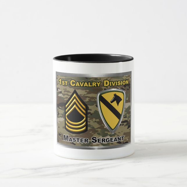 Caneca Sargento-Mor da 1ª Divisão de Cavalaria (Centro)