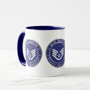 Caneca Sargento Técnico da Força Aérea ST Sgt