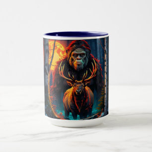 Caneca Sasquatch Moonlit Hunt