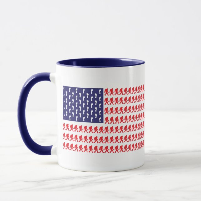 Caneca Sasquatch Patriótico (Esquerda)