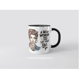 Caneca Sassy Retro Woman Coffee Mug - Cotação Sarcástica