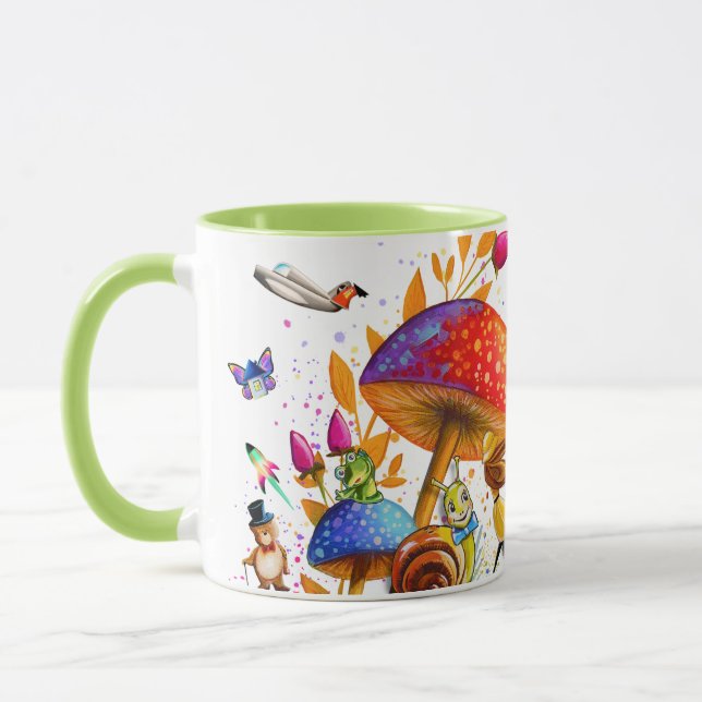 Caneca Satisfeito (Tudo Bagel Mug por Cindy Thornton) (Esquerda)