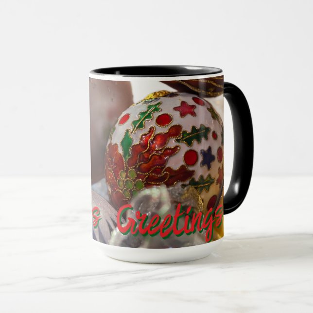 Caneca Saudação da Estação com Ornamentos (Frente Esquerda)
