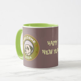 CANECA SAUDAÇÃO DE ANO NOVO 2024