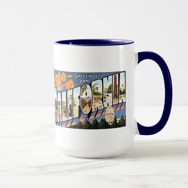 Caneca Saudações Da Califórnia - Mug (Direita)