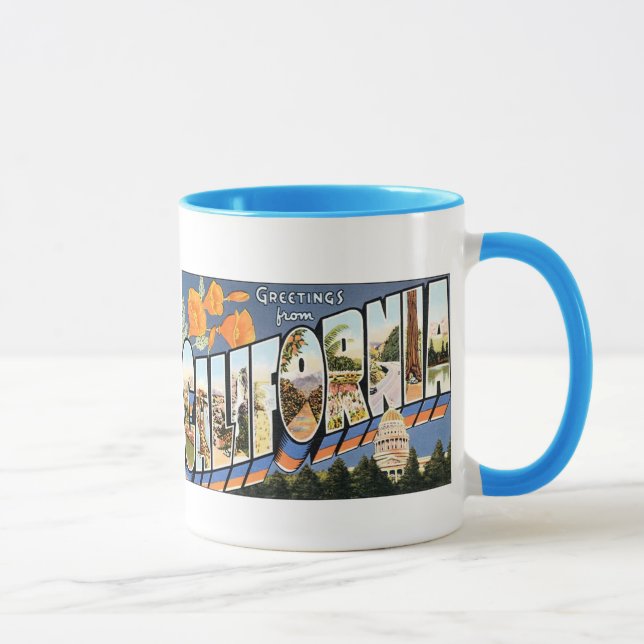 Caneca Saudações Da Califórnia - Mug (Direita)