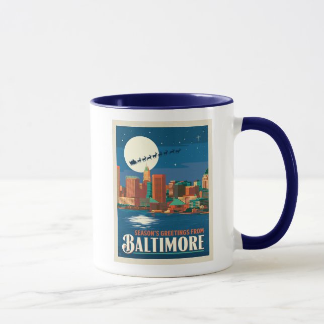 Caneca Saudações de Baltimore (Direita)