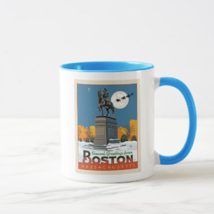 Caneca Saudações de Boston Common!
