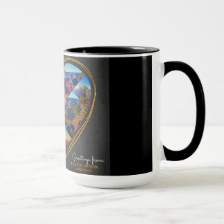 Caneca Saudações Do Grand Canyon, Arizona:
