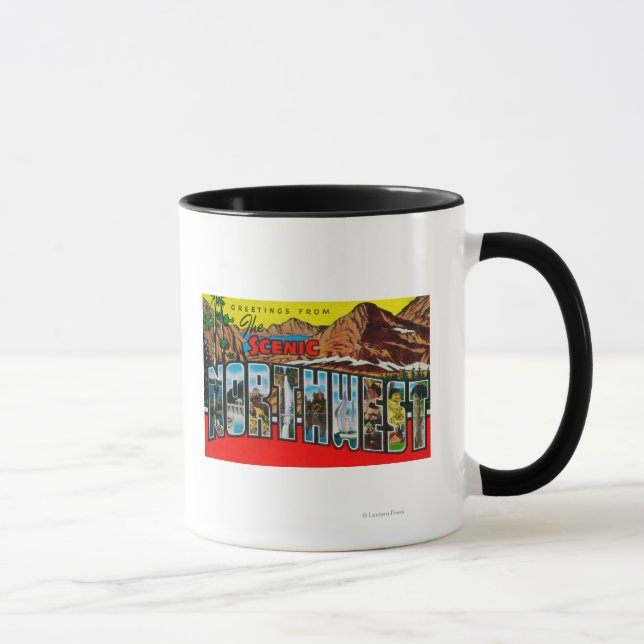 Caneca Saudações do Noroeste Cênico (Direita)