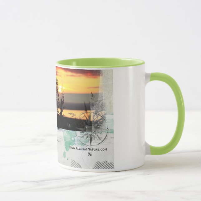 Caneca Saudações do rio Eagle, no Alasca (Direita)