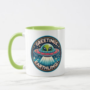 Caneca Saudações Earthling