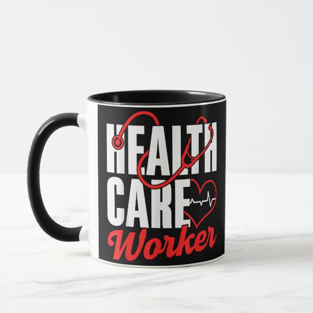 Caneca Saúde do Trabalhador de Assistência Médica Univers (Esquerda)