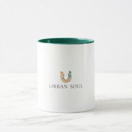 Caneca Saúde e bem-estar minimalistas da alma urbana