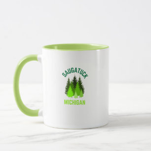 Caneca Saugatuck Michigan Hometown Coffee Mug