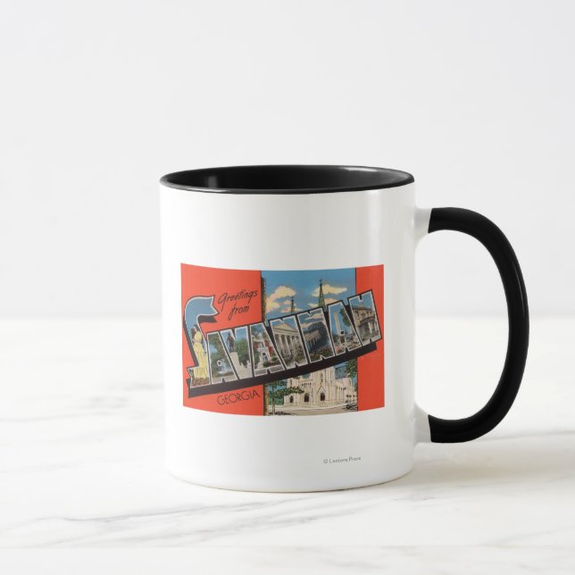 Caneca Savannah, Georgia - Letra Grande Cena 2 (Direita)