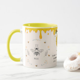 Caneca Save the Bees Inspirational Bee Honey Lover Gift