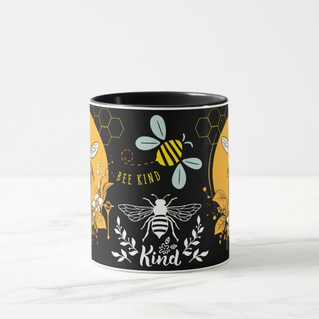 Caneca Save the Bees Inspirational Bee Honey Lover Gift  (Centro)