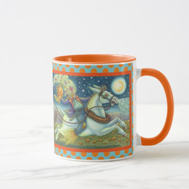 CANECA SCARECRONA DE HORSEMÃ INOXIDÁVEL, HALLOWECOMBO MUG (Direita)