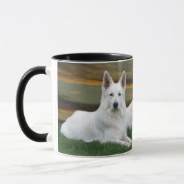 Caneca Schäferhunde Black & White Tasse