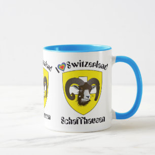 Caneca Schaffhausen Suíça Suisse Svizzera taça