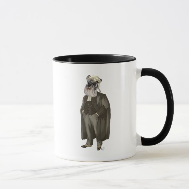 Caneca Schnauzer Lawyer 2 (Direita)