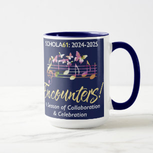 Caneca Schola Cantorum Encontra Blue 12 oz Mug
