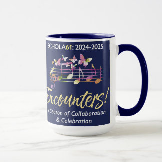 Caneca Schola Cantorum Encontra Blue 12 oz Mug