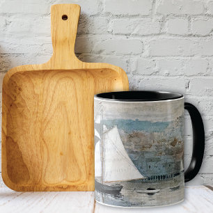 Caneca Schooners Sloop Navegando em Winslow Homer